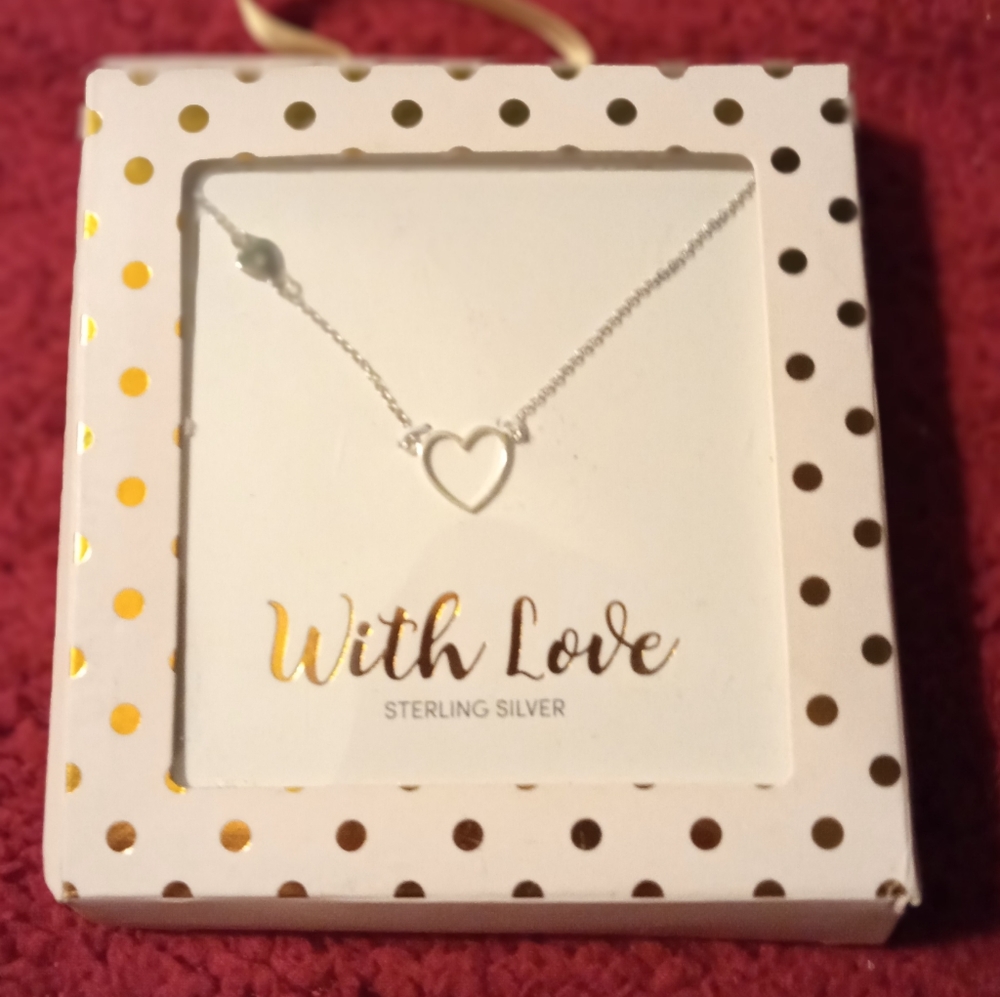 Sterling Silver Heart Necklace